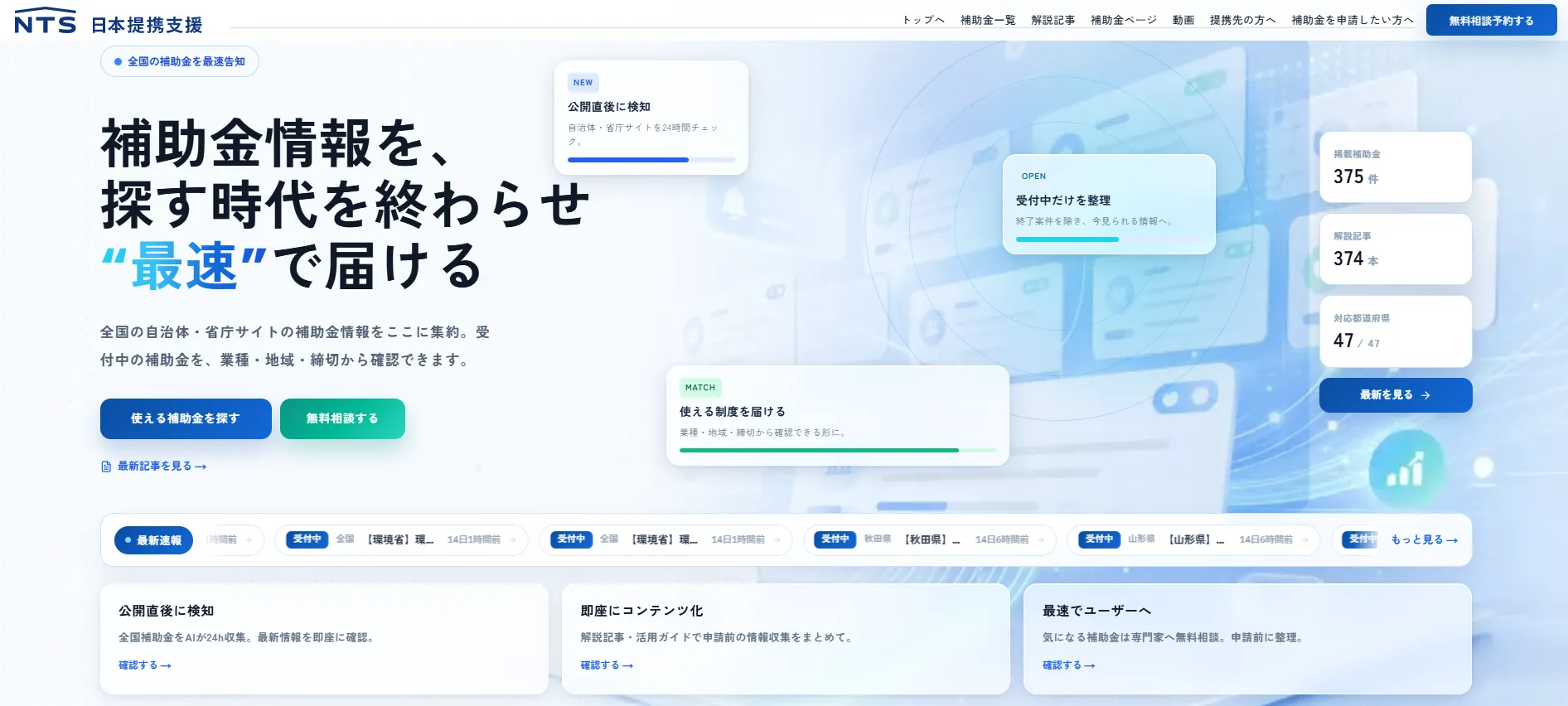 補助金活用サポート